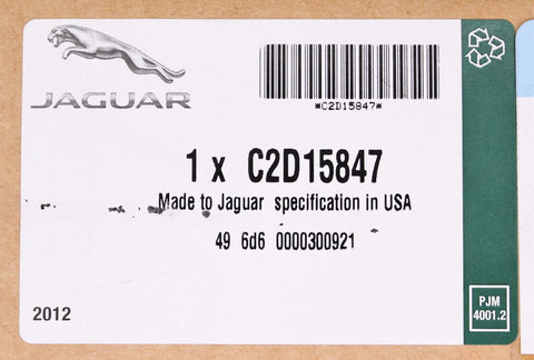 Jaguar Mirror-Interior PN C2D15847