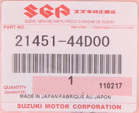 Genuine Suzuki Clutch Plate PN 21451-44D00