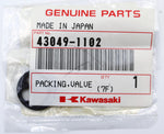 Genuine Kawasaki Packing Valve PN 43049-1102