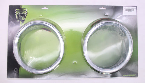 Genuine Ciro Lighted Speaker Accent Pair (Chrome) Part Number - 44050421