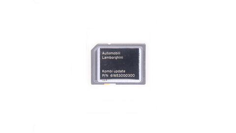 Lamborghini Software Update SD Card 8GB PN 61653000300