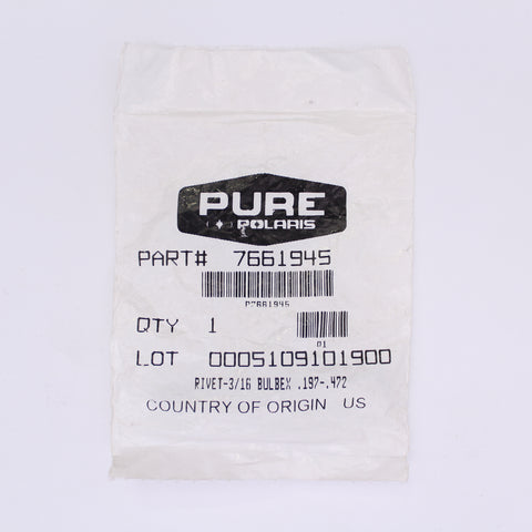 Genuine Polaris Rivet   Part Number - 7661945