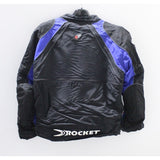 Joe Rocket Medium Black Blue & White Alter Ego 2.0 Motorcycle Jacket PN 751-2203