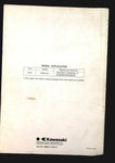 Kawasaki Service Manual PN 99924-1346-01
