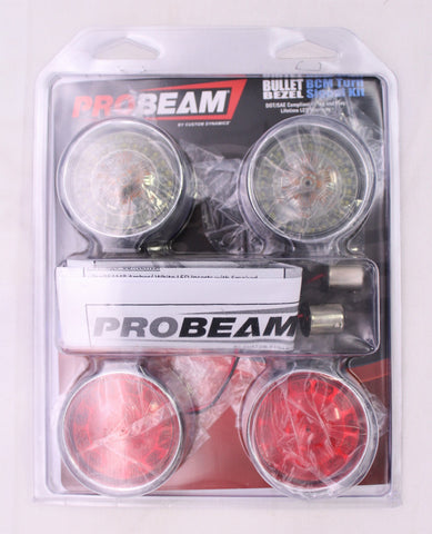 Genuine Custom Dynamics Bullet Bezel BCM Turn Signal Kit Part Number - 20201697