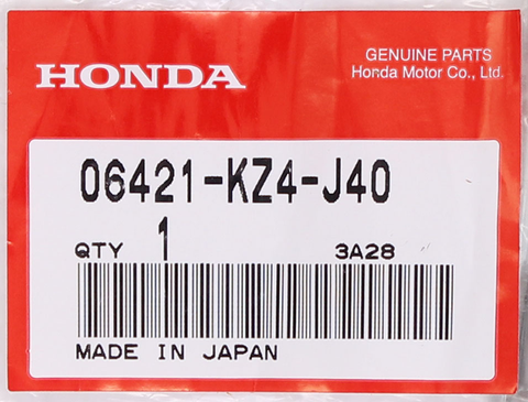 Honda Spoke Part Number - 06421-KZ4-J40