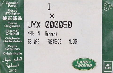 Genuine Land Rover Ring Part Number - VYX000050