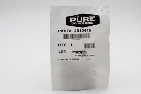 Genuine Polaris Hobbs Indicator Bulb PN 4010416