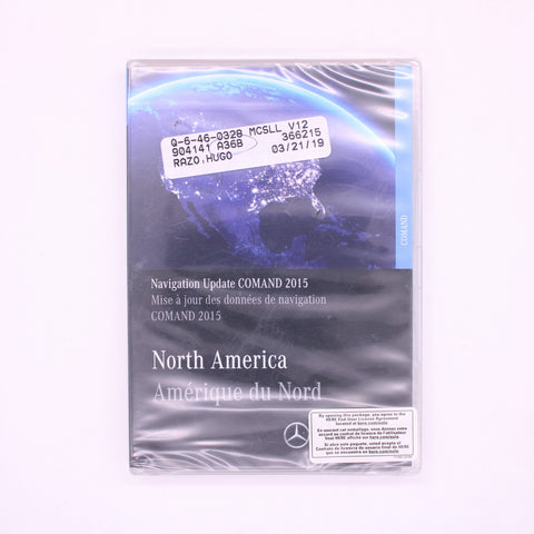 Genuine Mercedes-Benz MCSLL V12 Navigation Update 2015 Part Number - Q-6-46-0328