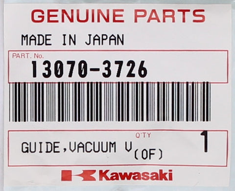 Kawasaki Vacuum Valve Guide Part Number - 13070-3726