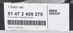 BMW FLOOR MATS, ALL-WEATHER, REA:519016 PN 51-47-2-409-279