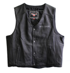 Victory Motorcycles Men's Leather Vest Size S 286320602