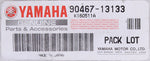 Genuine Yamaha Clip (Pack of 2) Part Number - 90467-13133-00
