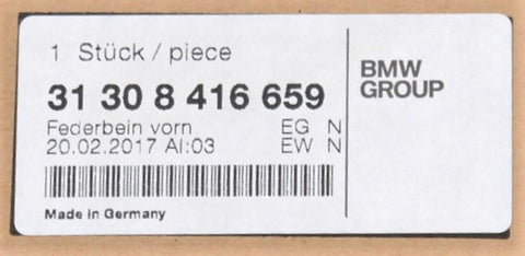 BMW Strut Assembly, Left Part Number - 31-30-8-416-659