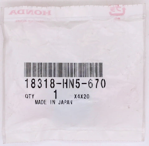 Honda Muffler Band Collar Part Number - 18318-HN5-670