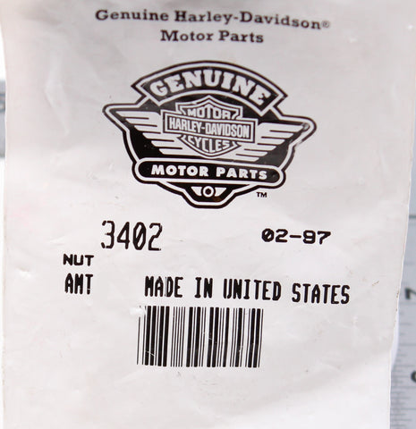 Genuine Harley-Davidson Nut Part Number - 3402