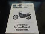 Kawasaki Service Manual Supplement PN 99924-1125-52