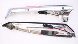 Kuryakyn Chrome Red LED Lighted Saddlebag Extensions for Harley 14-19 PN 7292
