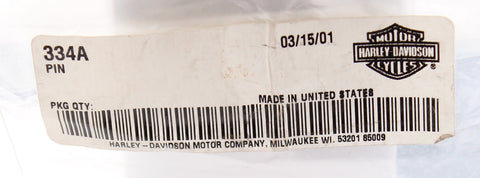 Genuine Harley-Davidson Pin PN 334A (Pack of 6)