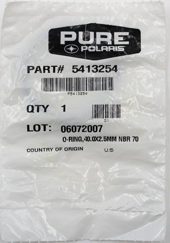 Genuine Polaris O-Ring (Pack of 2) Part Number - 5413254