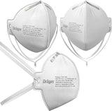 Dräger X-plore 1750 C respirator mask made in the US N95 | NIOSH-approved 20 QTY