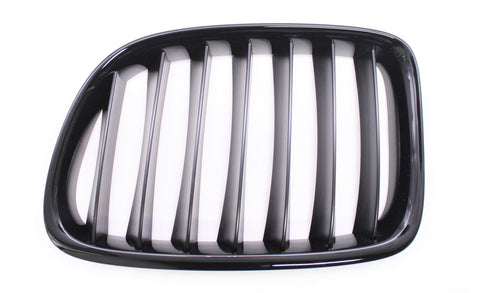 BMW Black Front Left Radiator Trim Grille PN 51 71 2 297 585