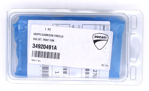 Ducati Front Fork Seal Set Part Number - 34920491A