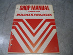 Honda Shop Manual - WA20X WA30X Part Number - 61YB500