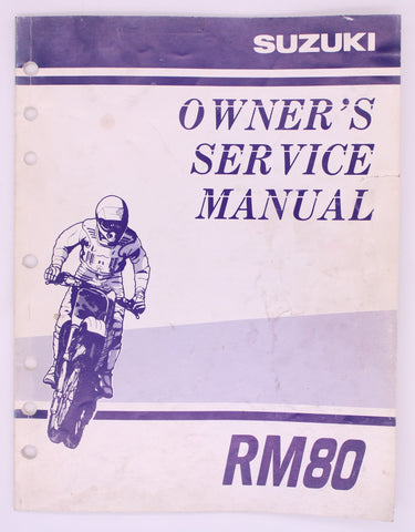 Suzuki 99011-02B74-03A Owner'S Manual Rm80X 1998 Pn99011-02B74-03A