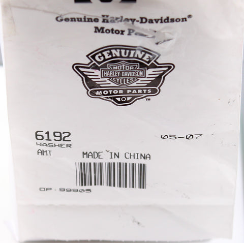 Genuine Harley-Davidson Washer Part Number - 6192 (Pack of 2)