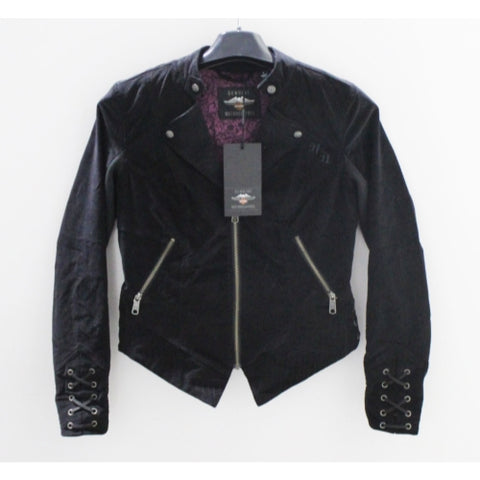 Harley-Davidson Women'S Velour Casual Jacket Small Part Number - 96399-19Vw/000S