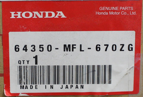 Honda Cowl Set Part Number - 64350-MFL-670ZG