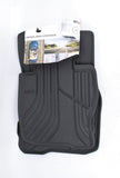 GENUINE BMW GROUP, BLACK RUBBER ALL-WEATHER FRONT FLOOR MATS SET, PN 51472285310