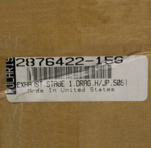 Polaris Stage 1 Shotgun Exhaust Kit Part Number - 2876422-156