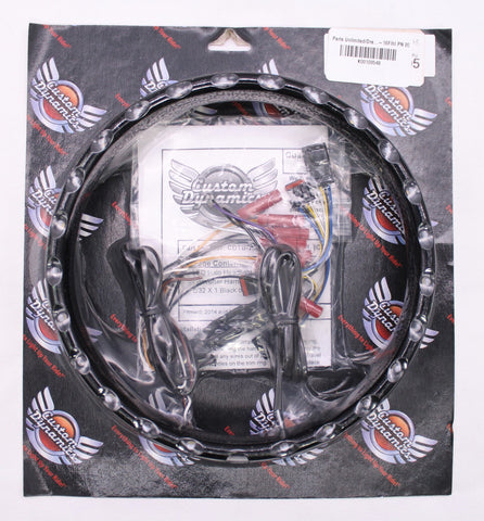 Custom Dynamics Trim Halo Blk 14-16 Flht Part Number - 20011270