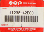 Genuine Suzuki Valve Cover Gasket Part Number - 11238-42E00