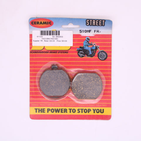 SBS Front Brake Pad Part Number - 611330 For Kawasaki