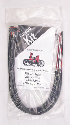 LA Choppers Cable Kit C 12-14"Fl17-18 PN 6101943