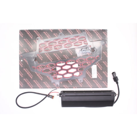 Modquad RZR XP Front Grill w/ Light Bar PN RZR-FGLS-XP-RD