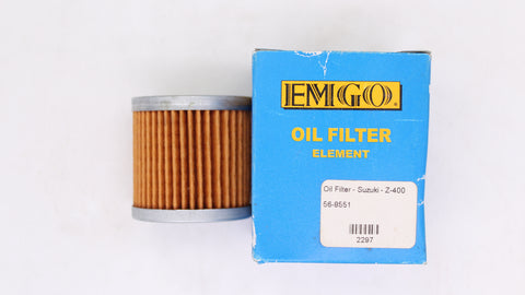 EMGO Oil Filter Part Number - 56-8551 For Suzuki
