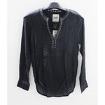 Harley-Davidson Grommet Neckline Crepe Shirt Size XS 96078-17VW/002S