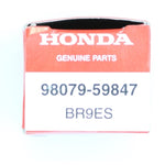 Honda Spark Plug BR9ES Part Number -  98079-59847
