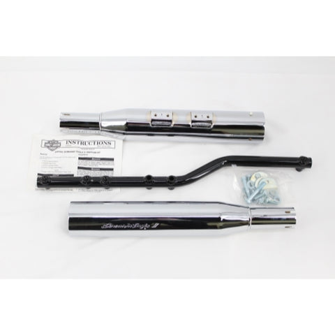 Harley-Davidson Chrome Screamin' Eagle Mufflers Part Number - 80220-02