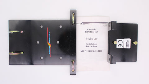 Cycle Country Winch Mount Kit Part Number - 8600-348 For Kawasaki