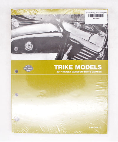 Genuine Harley-Davidson Trike Models 2017 Parts Catalog PN 94000413