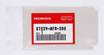 Honda Noise Info Label Part Number - 87529-MFR-305