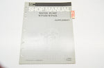 Honda Water Pump WP20X WP30X Shop Manual Supplement Part Number - 61YB410Y