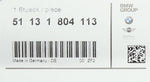 GENUINE BMW GROUP, DECORATIVE STRIP CHROME MOULDING, PN 51131804113