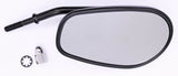 Right Hand Black Mirror Assembly Part Number - 56000164 For Harley-Davidson
