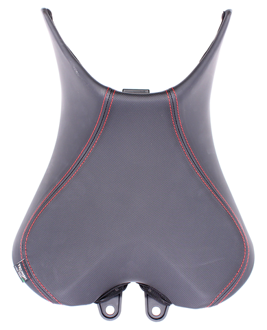 Triumph Low Rider Seat, Red Stitching PN A2307128
